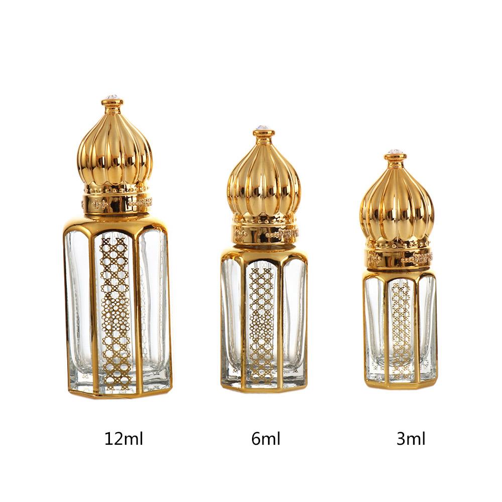 Luxury Skincare Packaging - Vintage Glass Sample Vial Cosmetic Container