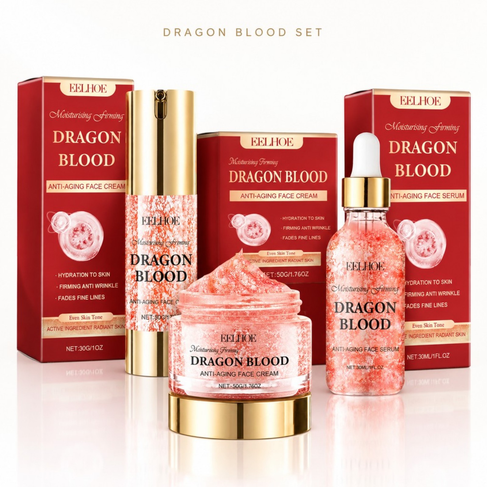 Luxury Skincare Brands - Dragon Blood Face Care Set Brightening