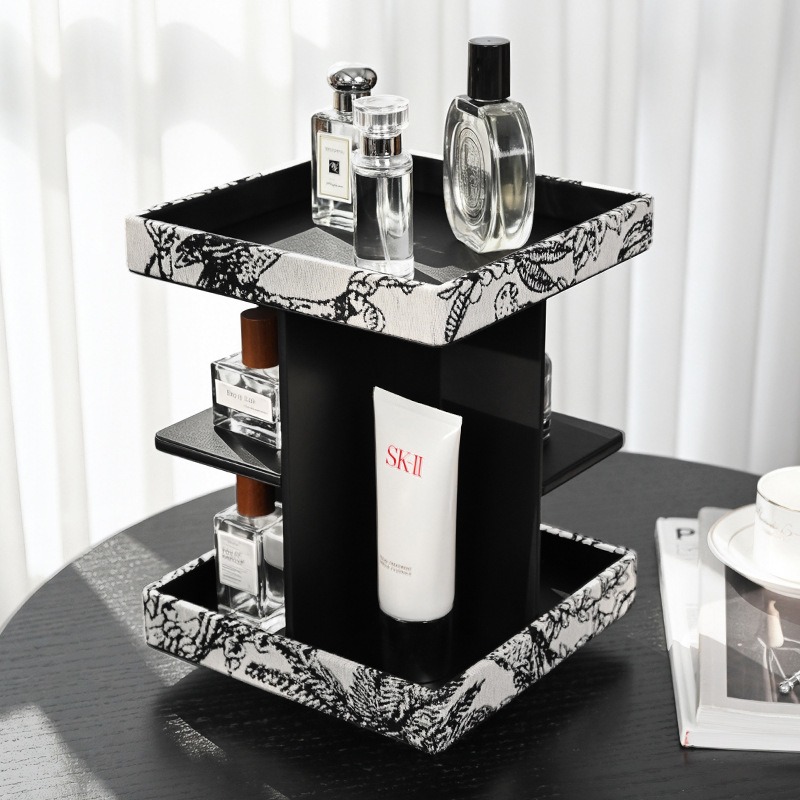 360° Rotating Makeup Organizer - огляд і ціна Luxury Skincare Tools