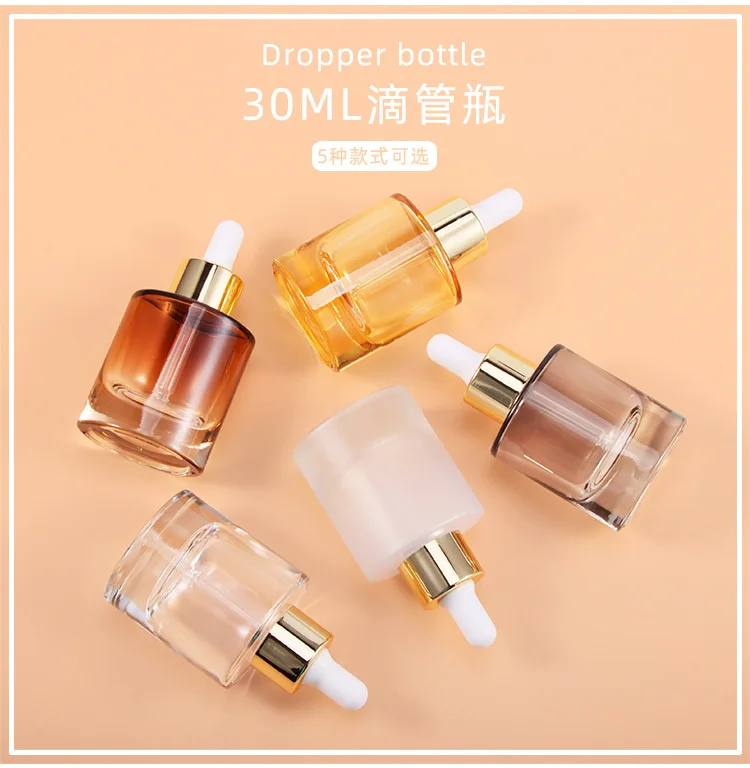 Glass Oil Bottle, Small High G - огляд і ціна Luxury Skincare Packaging